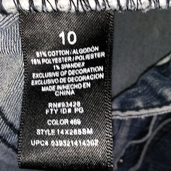 Nicole Miller Tribeca Mid Rise Straight Jean Sz 10 - Picture 5 of 7